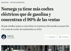 Enlace a El coche eléctrico se está imponiendo en Noruega