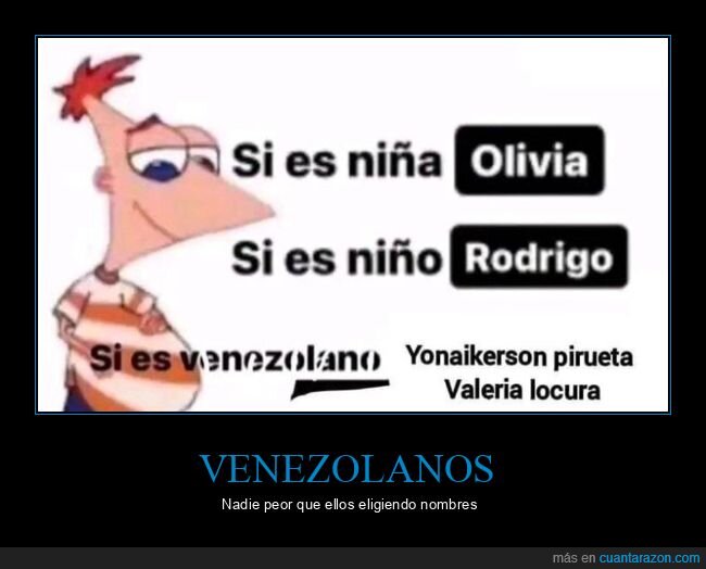 nombres,venezolanos