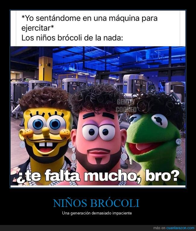 gimnasio,pelo brócoli