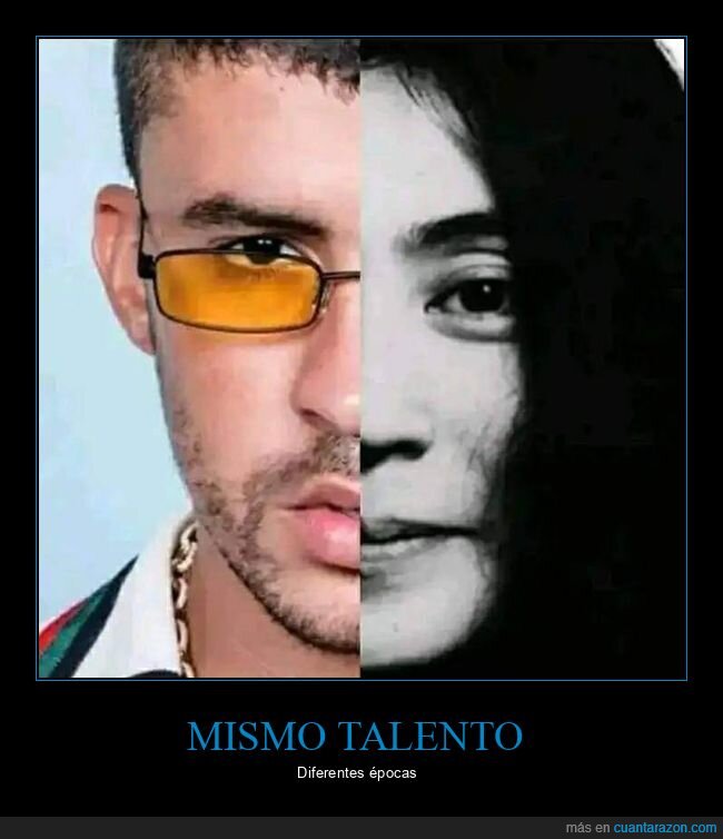 bad bunny,yoko ono,talento