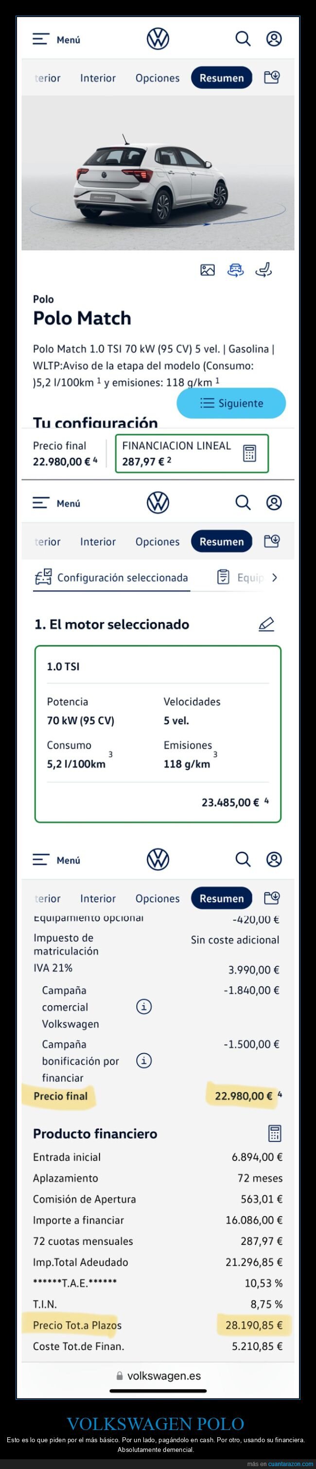 volkswagen,precios,coches