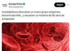 Enlace a El grupo sanguíneo del MAL