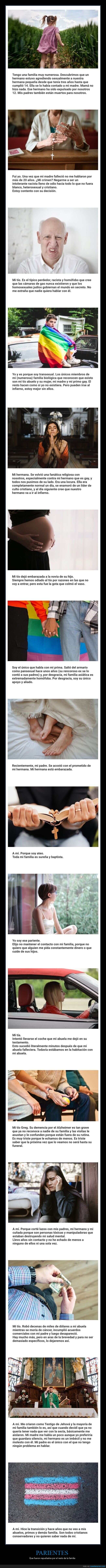 parientes,repudiados,familia