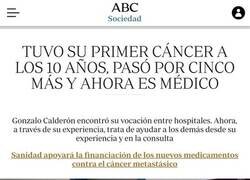 Enlace a Decidió luchar él mismo contra el cáncer