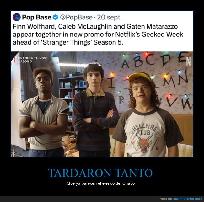 chavo del 8,stranger things