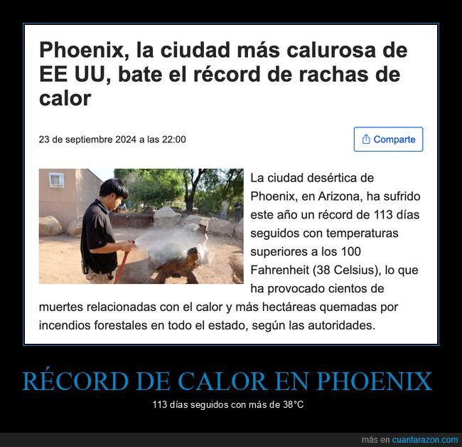 phoenix,calor,récord
