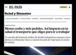 Enlace a Los beneficios de ir al trabajo andando o en bicicleta