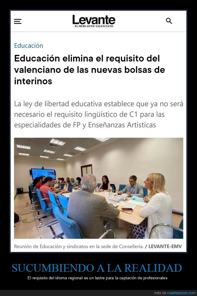 educación,requisito,valenciano