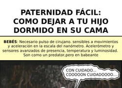 Enlace a Durmiendo a los hijos a distintas edades