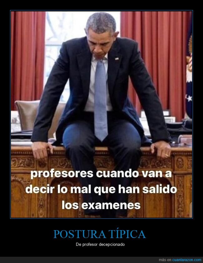 profesor,exñamenes,mal