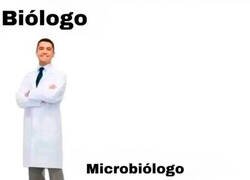 Enlace a Distintos tipos de biólogos