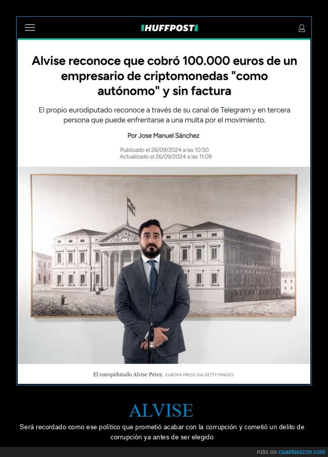 alvise,cobrar,empresario,corrupción