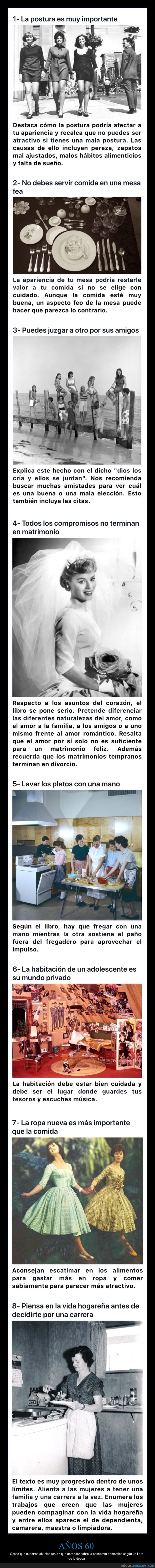 años 60,economía doméstica