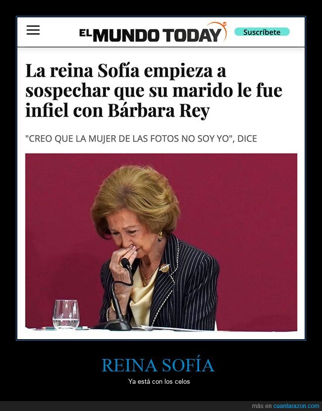 bárbara rey,infiel,juan carlos i,reina sofía,sospechar