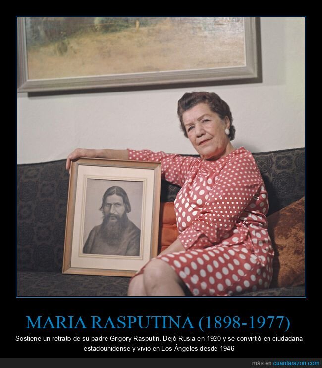 maria rasputina,rasputin,hija