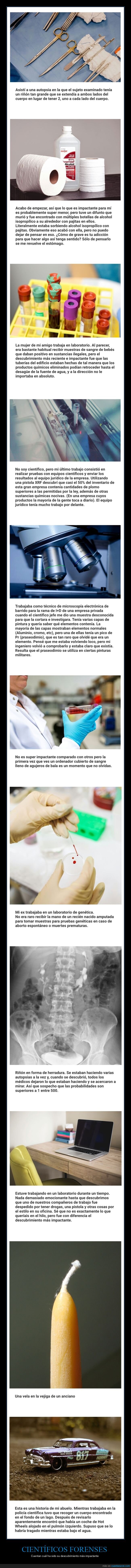 forenses,descubrimientos