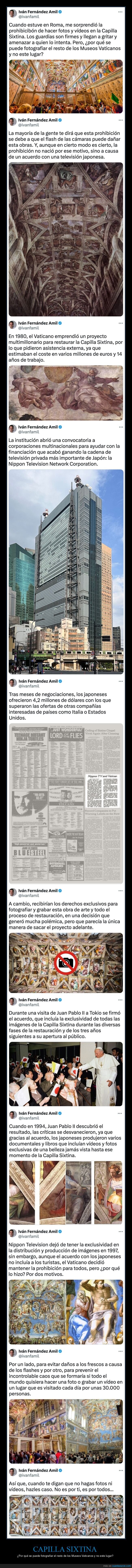 capilla sixtina,fotos
