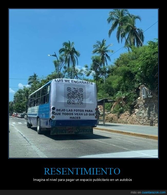 autobús,código qr,cuernos