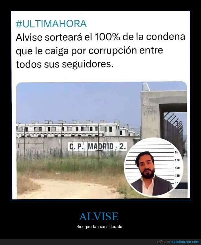 alvise,sortear,condena,corrupción