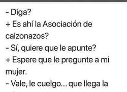 Enlace a Llamando a la asociación de calzonazos