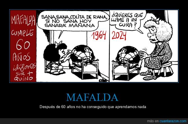 mafalda,60 años