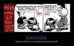 Enlace a 60 años de Mafalda