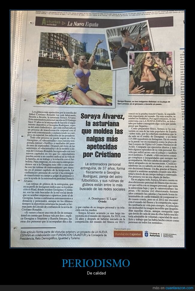 cristiano ronaldo,moldear,nalgas,soraya álvarez