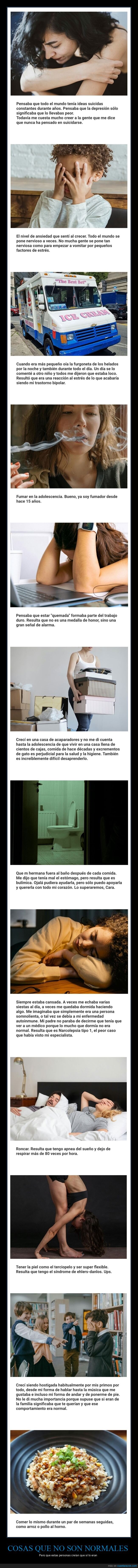 cosas normales,creer,descubrir