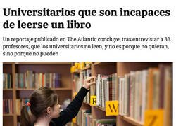 Enlace a Los universitarios no leen