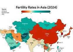 Enlace a Fertilidad en el continente asiático