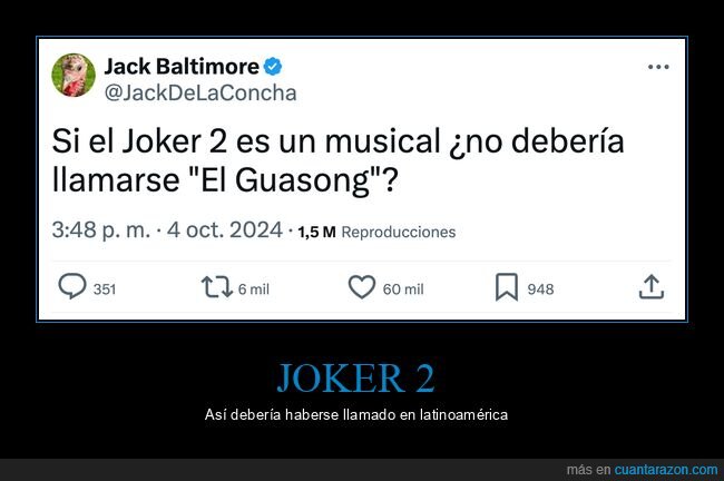 joker 2,musical,guasong