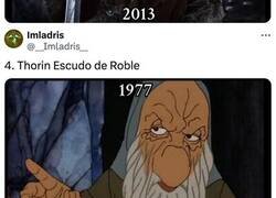 Enlace a Comparando los personajes de las dos adaptaciones de El Hobbit: la de Bass y Ranking de 1977 y la trilogía de Peter Jackson