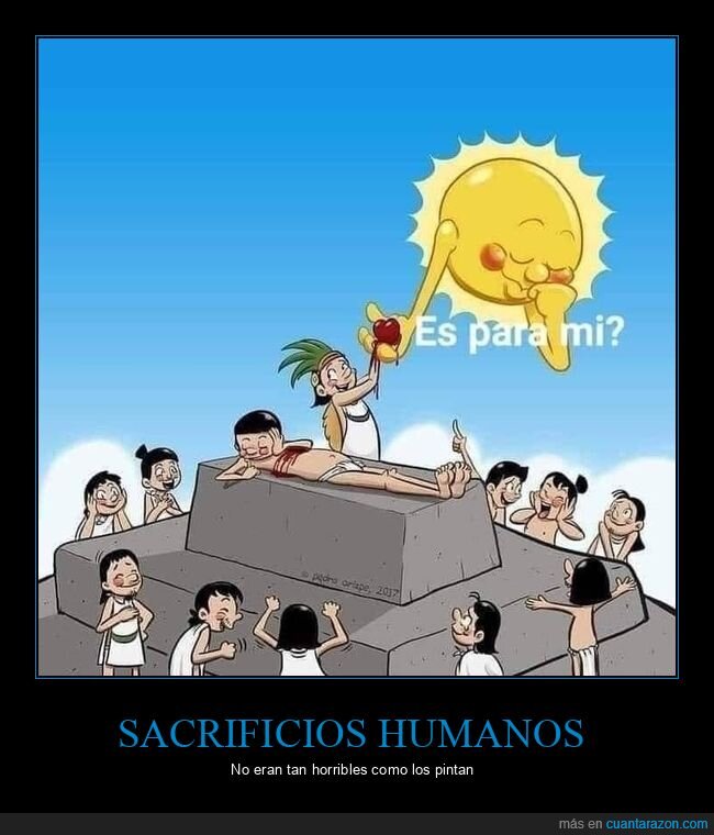 sacrificio humano,corazón,sol