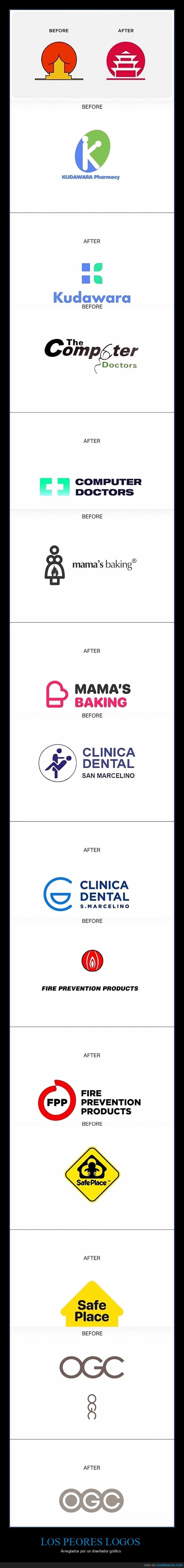 logos,peores,arreglados,diseñador gráfico