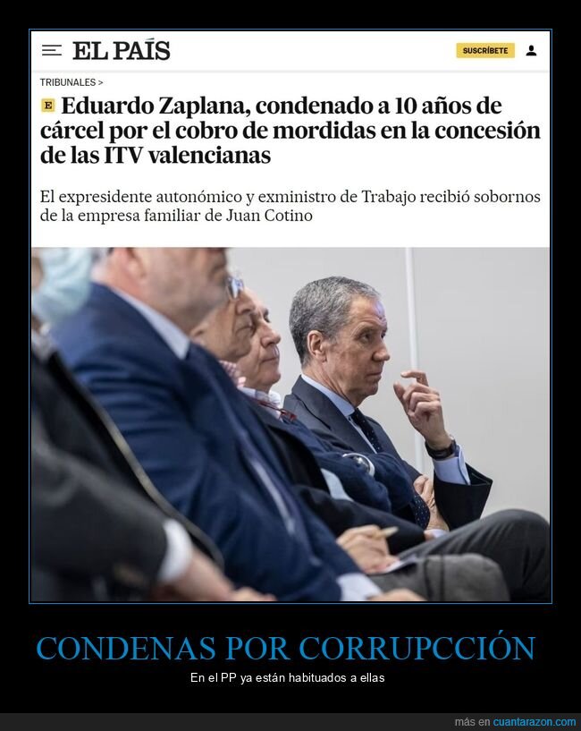 zaplana,condena,políticos