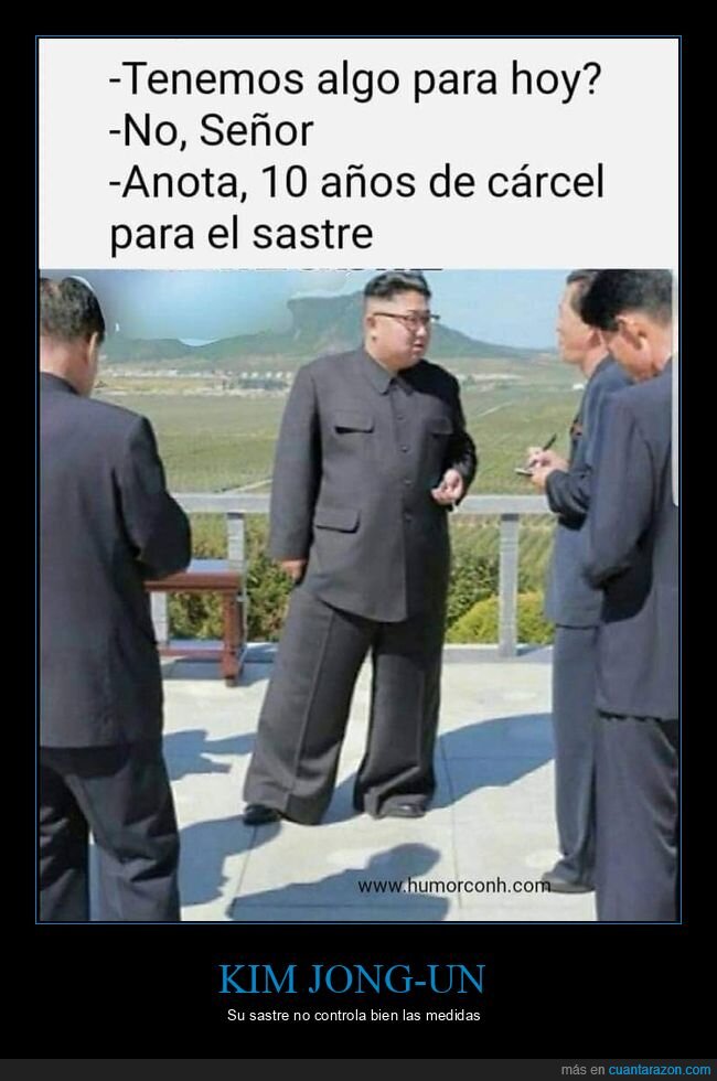 kim jong-un,sastre,pantalones