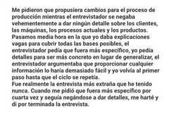 Enlace a Historias de entrevistas de trabajo que van de lo hilarante a lo desquiciante