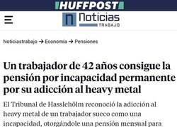 Enlace a Tan loco por el metal como para recibir una paga