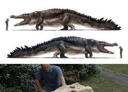 Enlace a Cocodrilo prehistórico gigantesco