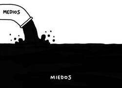 Enlace a Medios vertiendo miedo