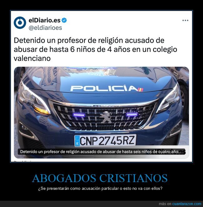profesor,religión,abusar,niños