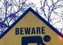 Enlace a Cuidado con los borrachos cruzando