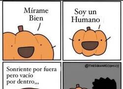 Enlace a Una calabaza muy humana