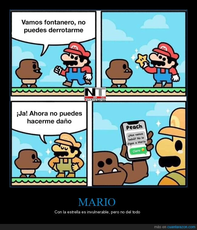 daño,estrella,mario,peach