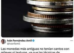 Enlace a ¿Sabes por qué los cantos de las monedas no son lisos? ¿Por qué tienen relieves, dibujos o números?