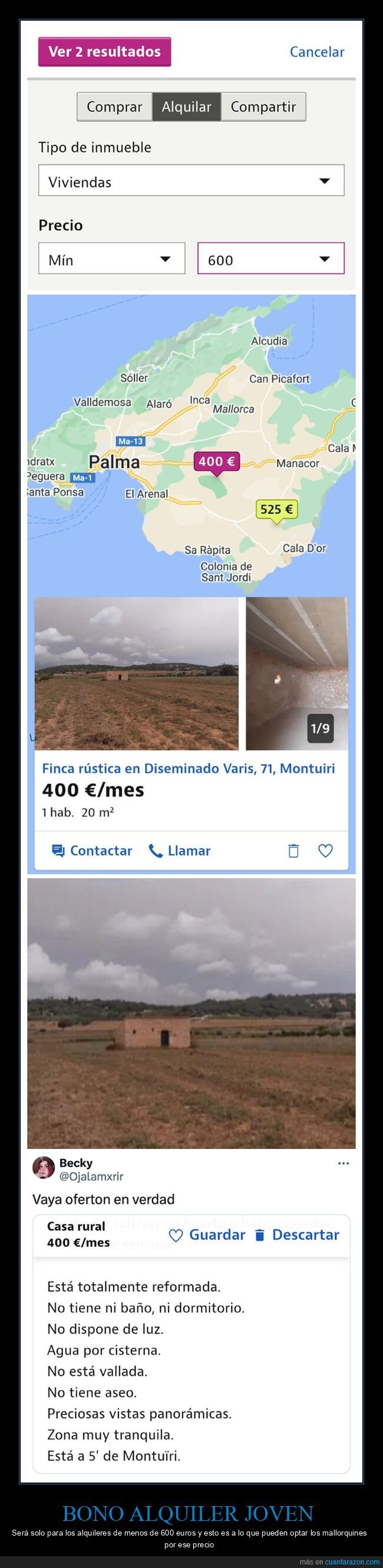 bono alquiler joven,alquileres,mallorca,precio