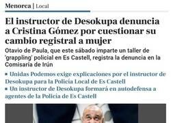 Enlace a Instructora indignada