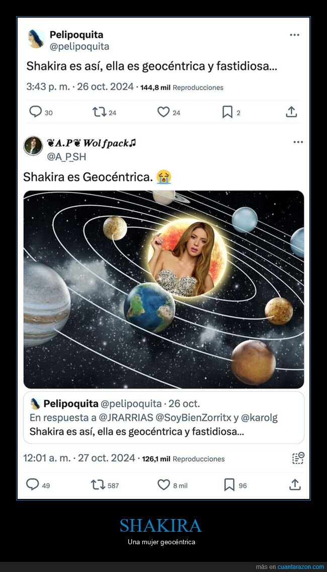 fails,geocéntrica,shakira