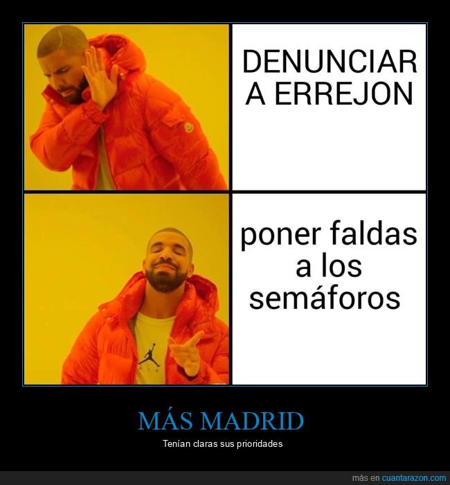 íñigo errejón,denunciar,faldas,semáforos,drake,políticos