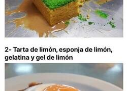 Enlace a Imágenes de los deliciosos postres que prepara un famoso chef con los que confunde a sus clientes
